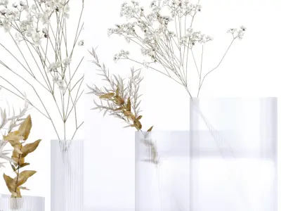 Bouquet 03 3D model purchase