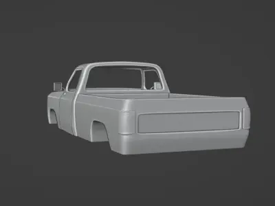 DODGE RAM D250 1990 TRUCK 3D print model