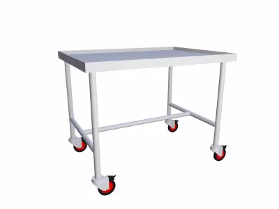 Transport Trolley Low-poly 3D model