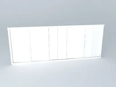 Lightbox wall Free 3D model