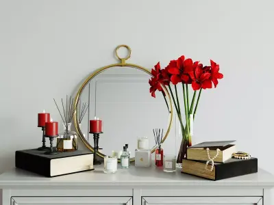 Decorative set 06 3D model