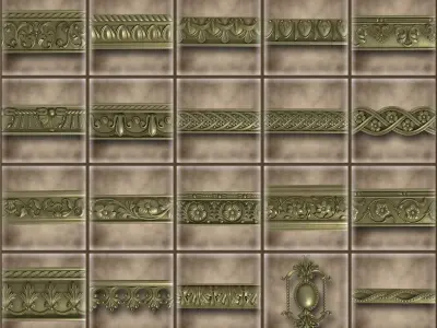 Ornamental Vol 07 3D model