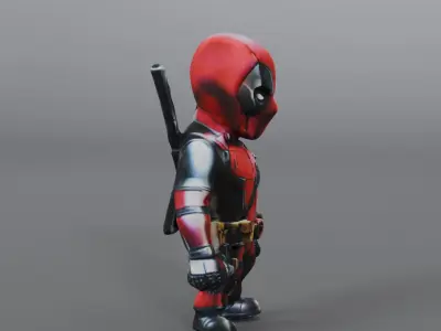 dead poll doll 3D model