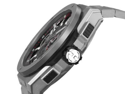 Hublot Big Bang Integranted 42mm Black Luxury Watch 3D model