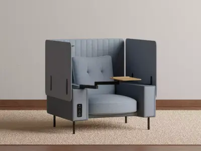 Gameboy Chair 3D model