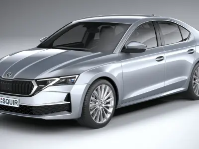 Skoda Octavia 2025 3D model