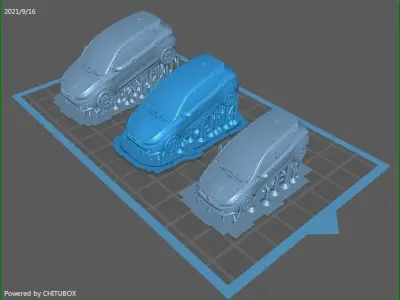 FIAT ARGO ESCALA H0 1-87 3D print model