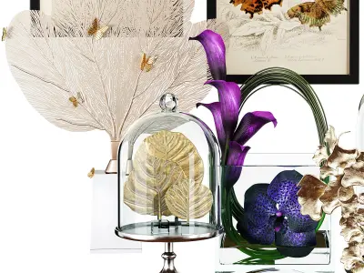 Decor set 41 3D model