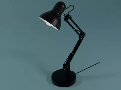Desk lamp 3D model