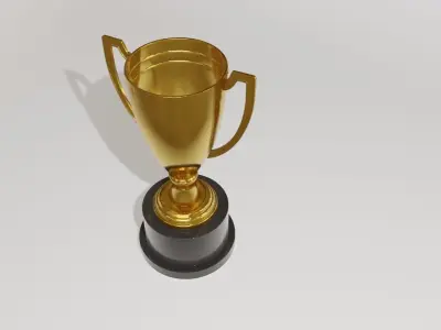 competition trophy cup 3D model