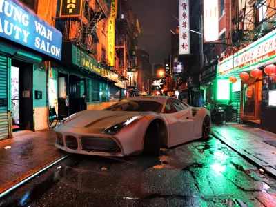 ferrari 488 gtb 3d model 3D model