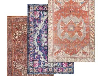 Rug Set 1339 3D model
