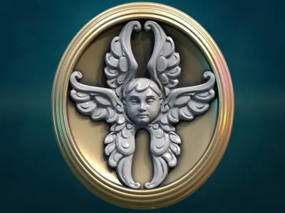 Angel Cherub Decoration 3D print model