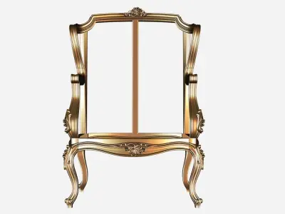 Armachair model for cnc 02 3D model