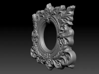 Bas relief Frame 240506 13 3D print model