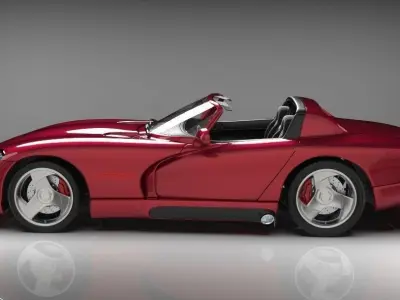 1992 Dodge Viper 3D model