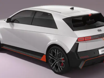 Hyundai Ioniq 5 N 2025 3D model