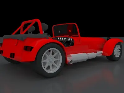 Caterham Seven Sigma Car 3D model