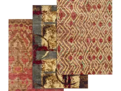 Rug Set 2306 3D model