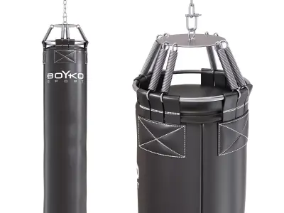 Punching Bag boxing Gloves Boyko Sport 3D model