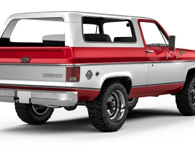 Chevrolet K5 Blazer 1976 3D model