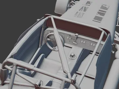 Caterham Academy-2019 model sports vehicle 3D model