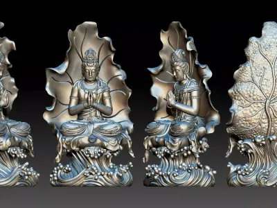 Guanyin  3D print model