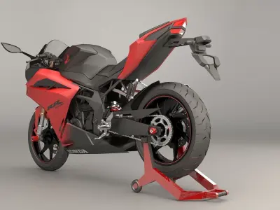 Honda CBR250RR 2022 3D model