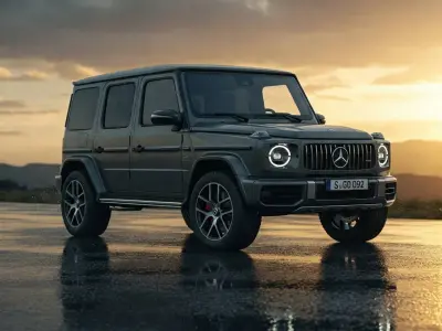 Mercedes Benz G Class 3D Model  Ultra Realistic  3D model