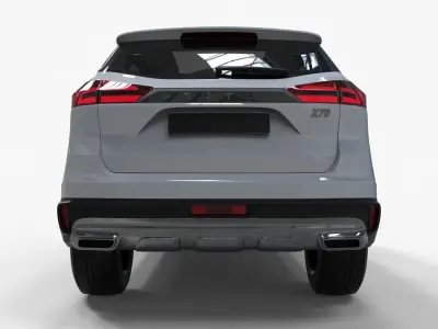 proton X70 2018 3D model