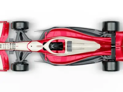 F1 2022 Car Prototype 3D model