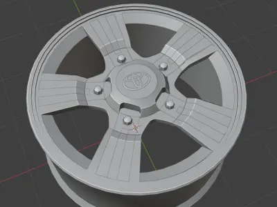 Rim Lexus Toyota 1998-2002 3D model