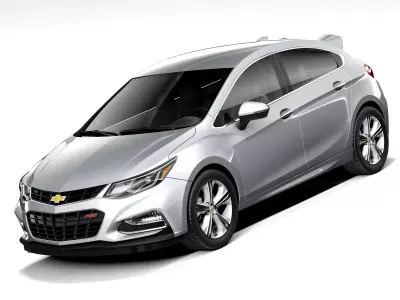 Chevrolet Cruze RS hatchback 2016 3D model