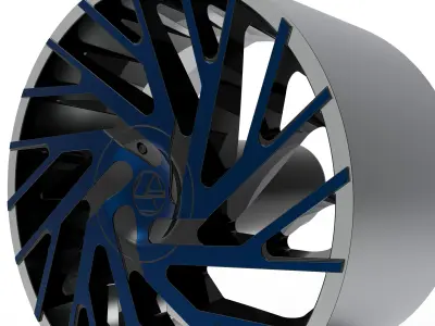 AZARA AZA-505 WHEEL 3D PRINT MODEL 3D print model