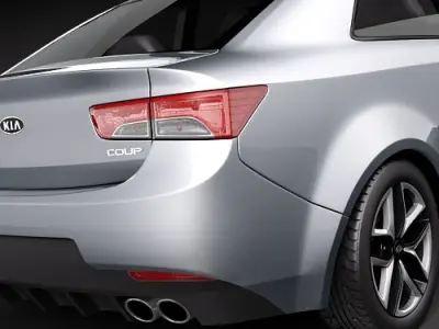 Kia Forte-Cerato Koup 3D model
