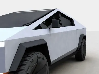 TESLA CYBERTRUCK 2023 3D model