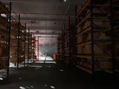 Warehouse 01 3D model