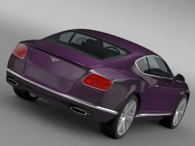 Bentley Continental GT 2017 3D model