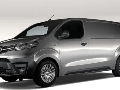 Toyota ProAce Van L2 2017 3D model