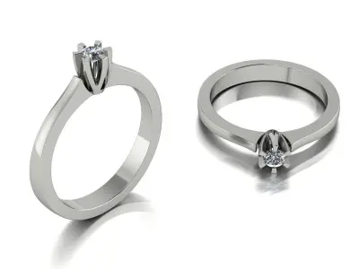 Jewelry Ring Gold 3D print model buy