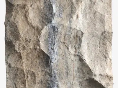 44-RockPanel sandstone wall art 3D model