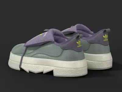 Adidas Puffylette 3D model