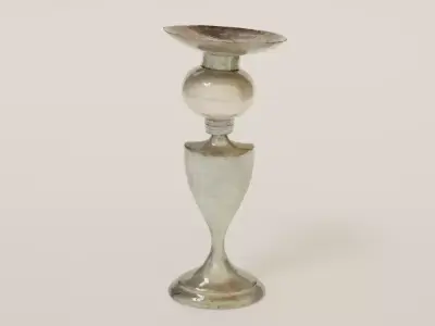 Photogrammetry Scanned Decorative Object Realistic Low-poly 3D model