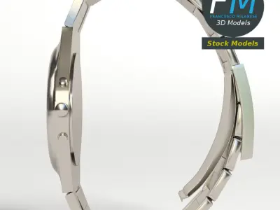 Wrist watch 3D model