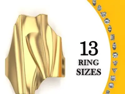 Ring Stone 3D print model