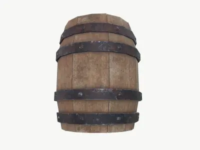 Barrel 3D model
