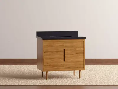 Bivici Freestanding Vanity 3D model