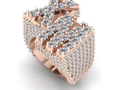 CAD-2058-Ring 3D print model