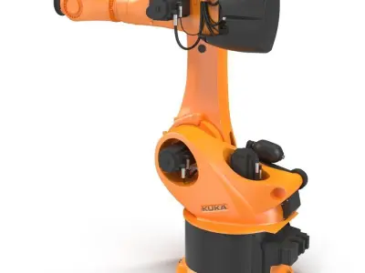 KUKA ROBOT KR 500 FORTEC Free 3D model