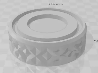 candle holder - 02 3D print model Free 3D print model